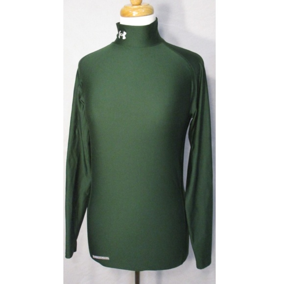 hunter green under armour shirt